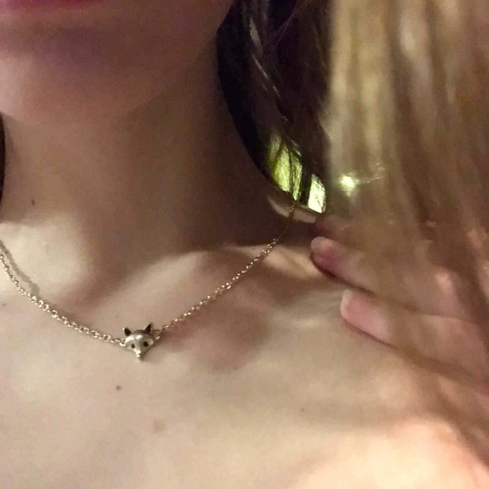 Dainty Fox Necklace